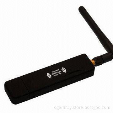 Wireless USB Adapter with Ralink RT3070 Chipset, Compliant with WEP 64/128, WPA and More